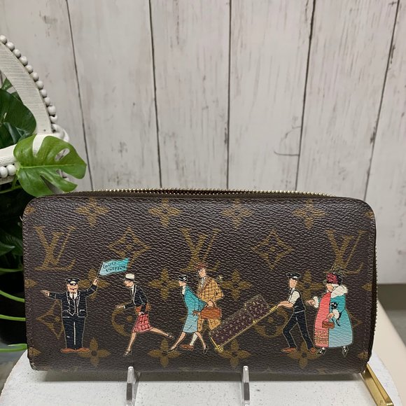 Louis Vuitton Handbags - Louis Vuitton Monogram Illustre Zippy Zip Around Long Wallet purse /G1215